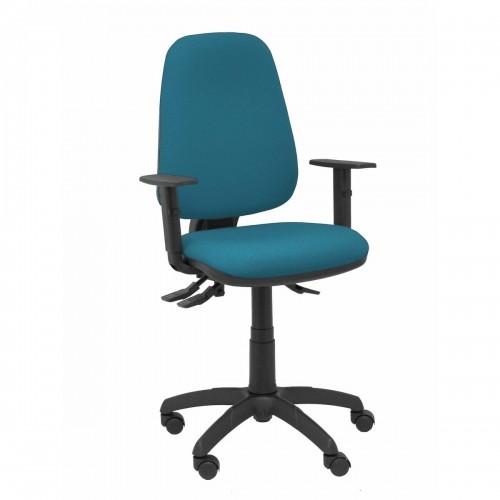 Biroja krēsls Sierra S P&C I429B10 Ar roku balstiem Zaļš/Zils image 1