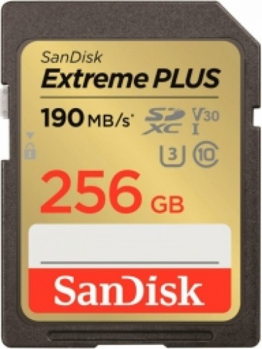 Atmiņas karte SanDisk Extreme PLUS 256GB SDXC image 1