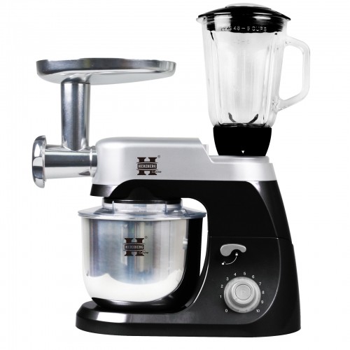 Herzberg Cooking Herzberg HG-5029:3 in 1800W Stand Mixer With Planetary Beating Action Black image 1