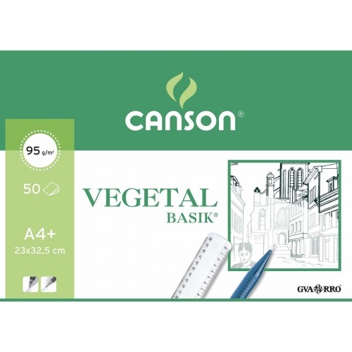 Drawing pad Canson A4+ 50 Loksnes (23 x 32,5 cm) image 1