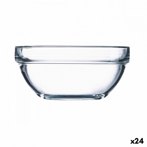 Bļoda Luminarc Caurspīdīgs Stikls (Ø 14 cm) (24 gb.) image 1