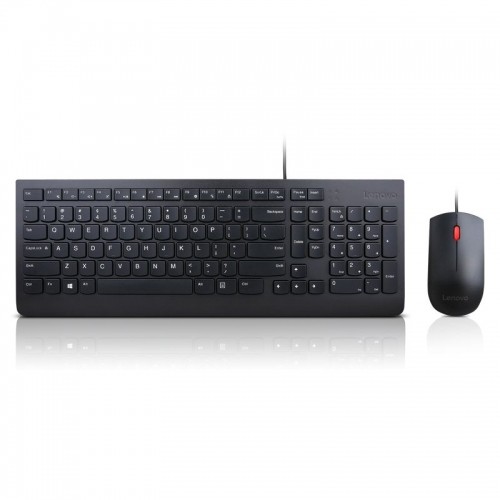 Lenovo  
         
       Essential Wired Keyboard and Mouse Combo - Lithuanian image 1