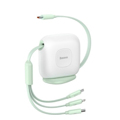 CABLE USB-C TO 3IN1 1.7M/GREEN CAQY000006 BASEUS image 1