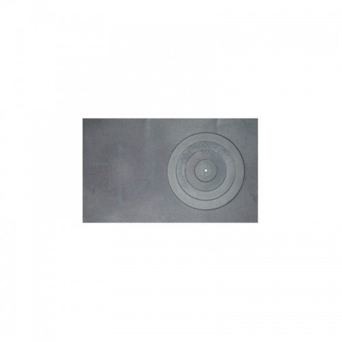 Sm Global Čuguna plīts virsma ar vienu riņķi 700x400mm A-16a image 1