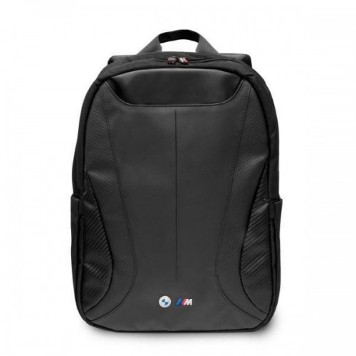 BMW Backpack BMBP15SPCTFK 16&quot; black|black Carbon&Leather Tricolor image 1