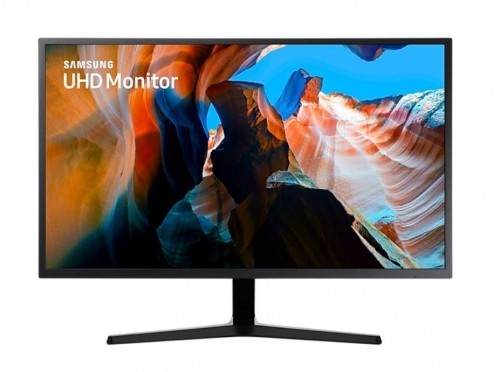 LCD Monitor|SAMSUNG|U32J590UQP|31.5"|4K|Panel VA|3840x2160|16:9|60Hz|4 ms|Colour Blue / Grey|LU32J590UQPXEN image 1