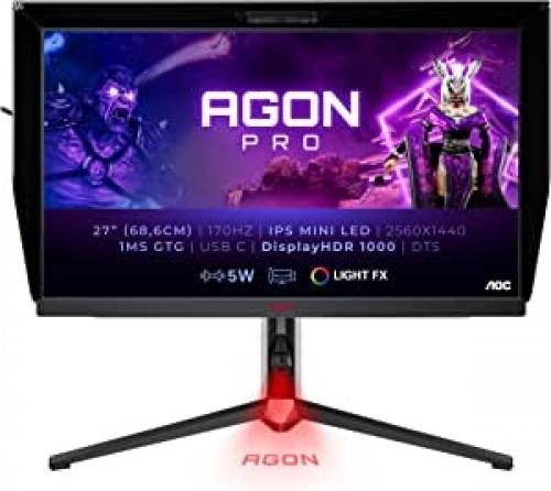 AOC AGON Pro AG274QXM - 27 - LED - HDMI, DisplayPort, USB-A-3.2 image 1