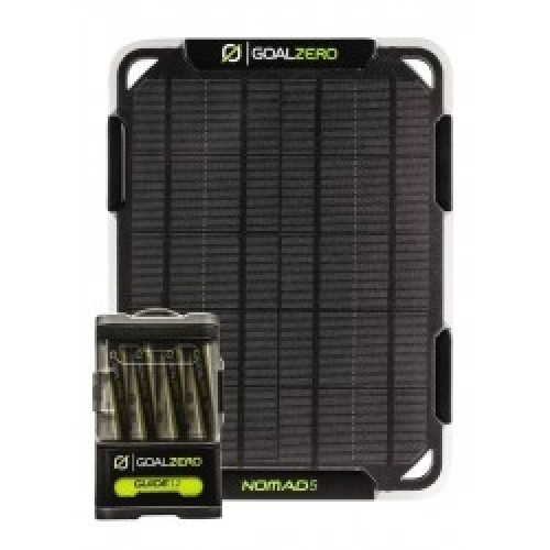 Goalzero Lādētājs ar paneli GUIDE 12 Solar Kit with Nomad 5 image 1