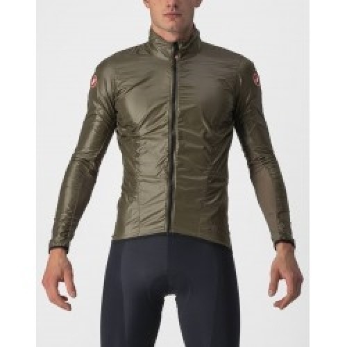Castelli Velo jaka ARIA SHELL Jacket XL Moss Brown image 1