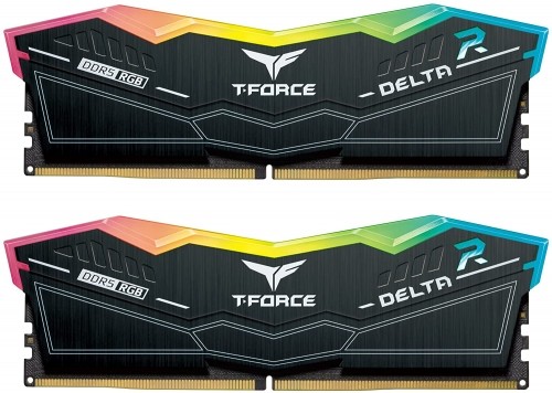 Team Group DDR5 - 32GB - 6400 - CL - 40 Delta RGB Dual Kit black image 1