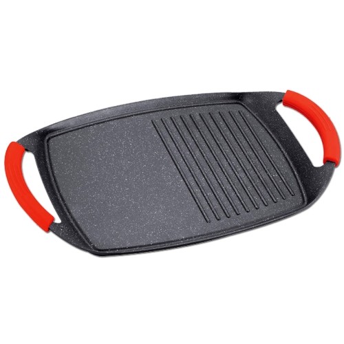 Royalty line RL-BTG47M: Die Cast Aluminium Marble Coated Two Handle Grill Pan image 1