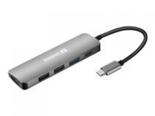 Sandberg  
         
       SANDBERG USB-C Dock HDMI+3xUSB+PD 100W image 1