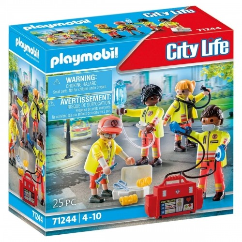 Playset Playmobil 71244 City Life Rescue Team 25 Daudzums image 1