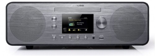 Muse  
         
       Radio M-885 DBT USB port, FM radio, Grey, CD player, Bluetooth, 80 W image 1