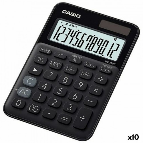 Kalkulators Casio MS-20UC 2,3 x 10,5 x 14,95 cm Melns (10 gb.) image 1