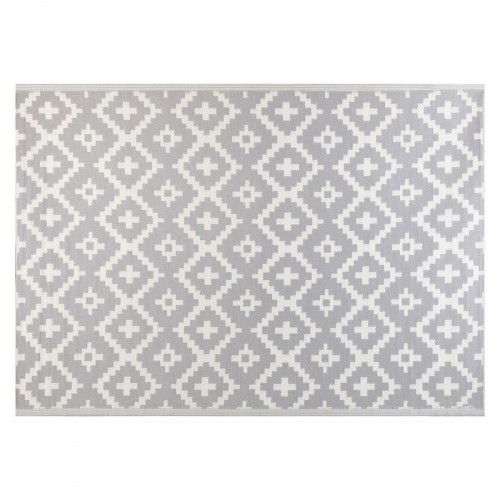 Bigbuy Home Outdoor Carpet Paros Pelēks polipropilēns 180 x 270 cm image 1