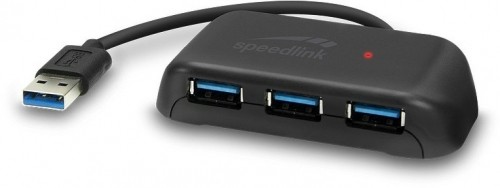 Speedlink USB hub Snappy Evo 4-port (SL-140109-BK) image 1