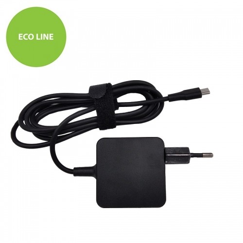 Extradigital Laptop Power Adapter USB-C, 29W, black image 1