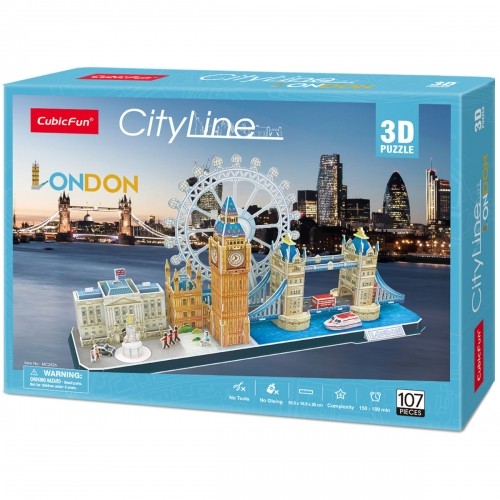 CUBICFUN 3D puzle „Londona“ image 1