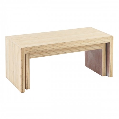 Bigbuy Home Кофейный столик 110 x 55 x 50 cm Деревянный 2 штук image 1