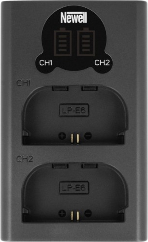 Newell зарядное устройство DL-USB-C Dual Channel Canon LP-E6 image 1