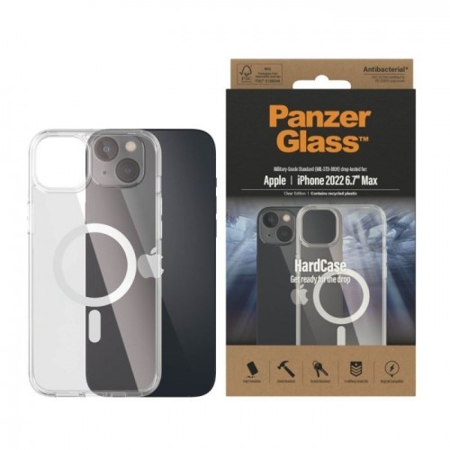 PanzerGlass  
       -  
       HardCase MagSafe Compatible Apple, iPhone 14 Plus, Clear image 1