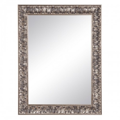 Bigbuy Home Sienas spogulis 64 x 3 x 84 cm Sudrabs DMF image 1