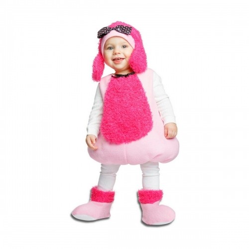 Маскарадные костюмы для младенцев My Other Me Poodle Розовый Пёс (3 Предметы) image 1