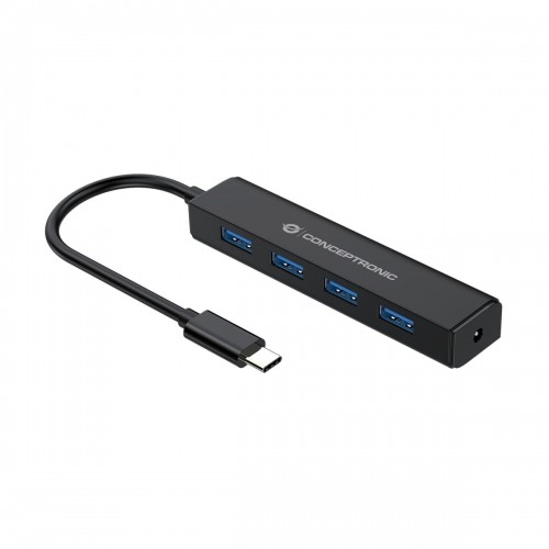 USB-разветвитель Conceptronic Чёрный image 1