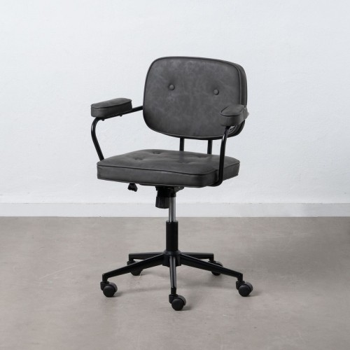 Bigbuy Office Biroja krēsls 56 x 56 x 92 cm Melns image 1