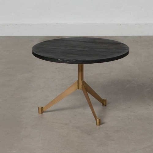 Bigbuy Home Centrālais galds 45 x 45 x 31 cm Marmors Dzelzs image 1