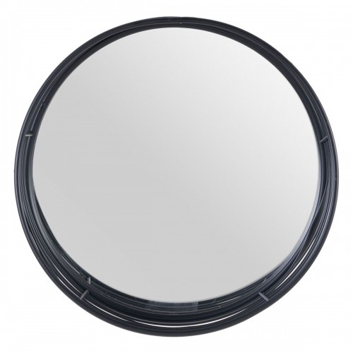 Bigbuy Home Sienas spogulis 41 x 13 x 41 cm Melns Metāls image 1
