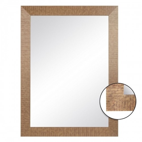 Bigbuy Home Sienas spogulis 64 x 1,5 x 86 cm Bronza DMF image 1