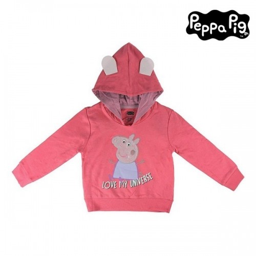 Толстовка с капюшоном для девочек Peppa Pig 74230 Розовый image 1