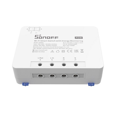 SONOFF PowR3 Smart 1-Channel Wi-Fi Switch with Electricity Metering image 1