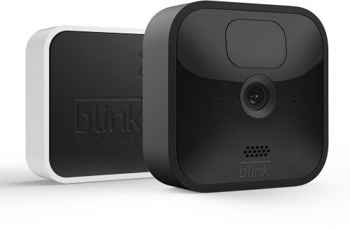 Amazon security camera Blink Outdoor 1, black image 1