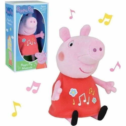 Pūkaina Rotaļlieta Jemini Peppa Pig Muzikāls 20 cm image 1