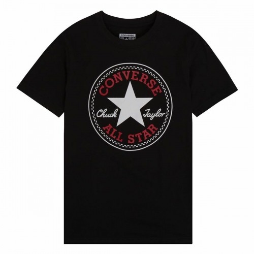 Krekls ar Īsām Piedurknēm Converse Chuck Taylor All Star Core Melns image 1