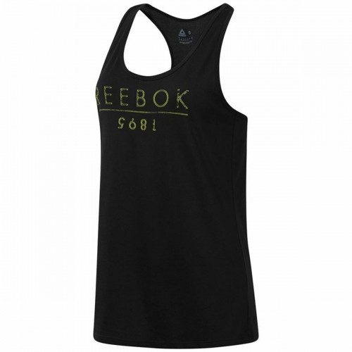 Женская футболка без рукавов Reebok 1895 Race Чёрный image 1