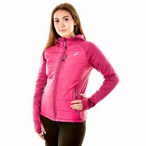Женская спортивная куртка Joluvi Hybrid Фуксия image 1