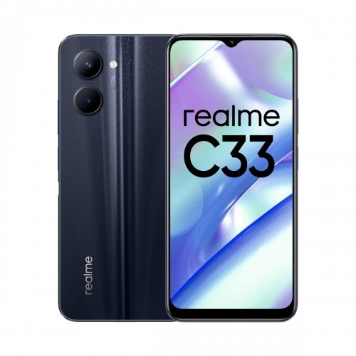 Telefons Realme C33 Melns 128 GB 4 GB RAM Unisoc image 1