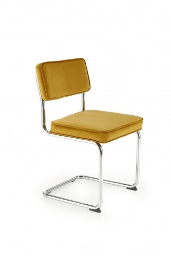 Halmar K510 chair, mustard image 1