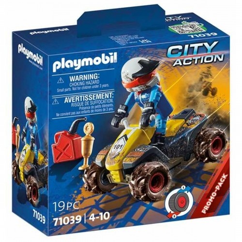 Playset Playmobil City Action Offroad Quad 19 pcs 71039 image 1