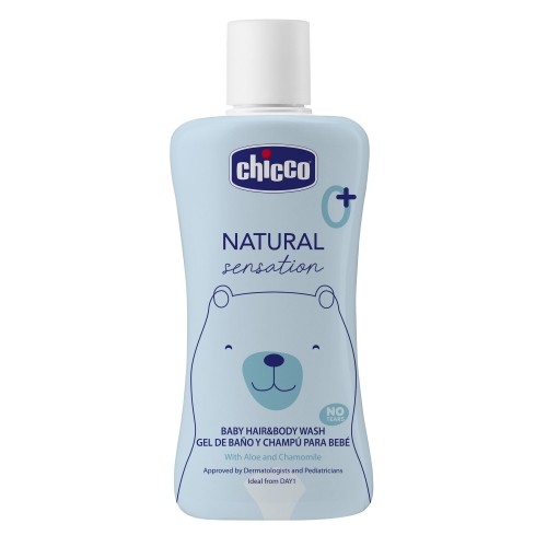 CHICCO очищающее средство для тела и волос 200 мл image 1