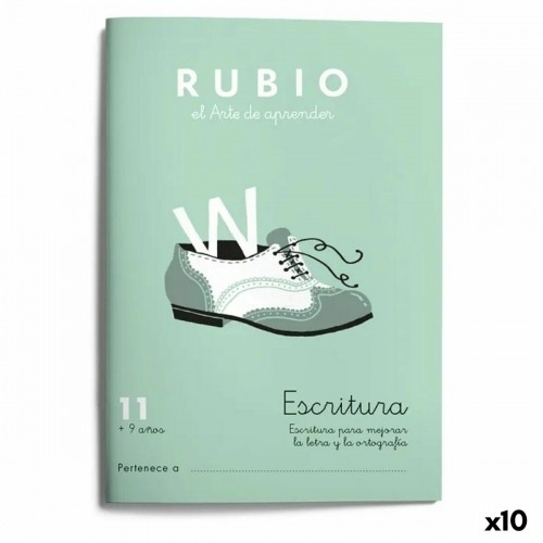Cuadernos Rubio Writing and calligraphy notebook Rubio Nº11 A5 испанский 20 Листья (10 штук) image 1