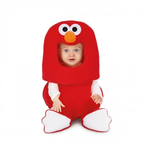Маскарадные костюмы для младенцев My Other Me Elmo Sesame Street Красный (3 Предметы) image 1