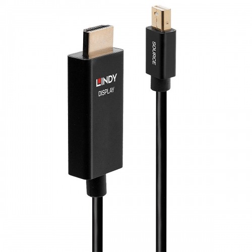 Адаптер Mini DisplayPort — HDMI LINDY 40920 Чёрный 50 cm image 1