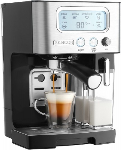Semi-automatic espresso machine Sencor SES4090SS image 1
