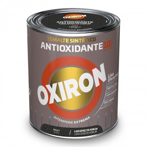 Синтетическая эмаль Oxiron Titan 5809097 Чёрный 750 ml антиоксидантами image 1