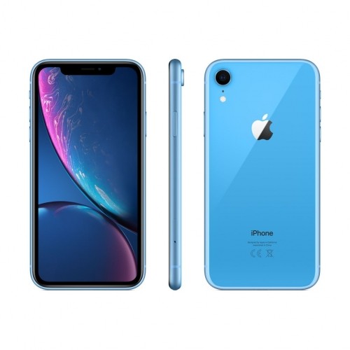 Apple iPhone XR 64GB - Blue (Atjaunināts, stāvoklis Ļoti labi) image 1